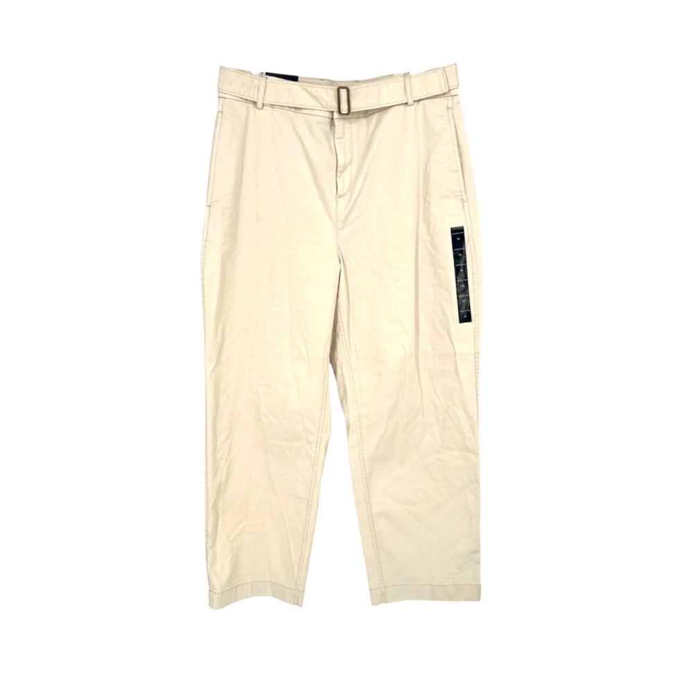 Banana Republic Ultra High-Rise Authentic Chino Pants Beige Size 14 NWT